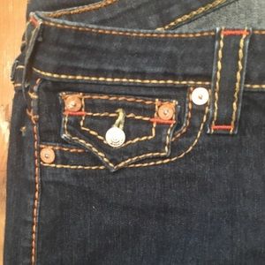 TRUE RELIGION leggings with flaps